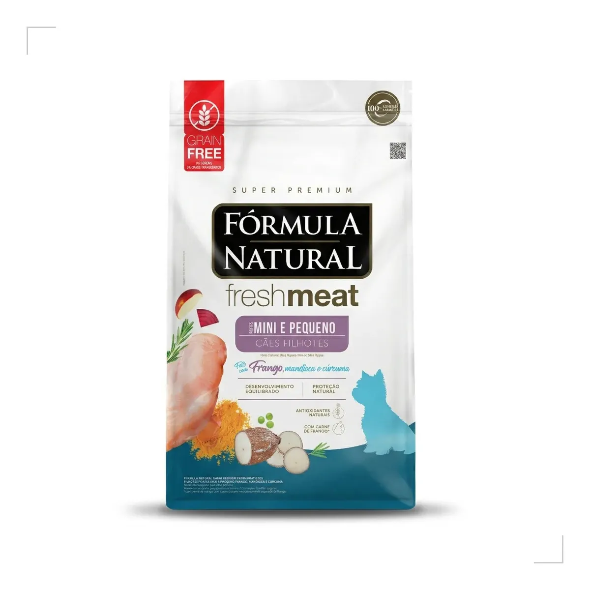 ração Fórmula Natural Fresh Meat Cão Filhote Mini e Pequeno Cão Filhote 2,5kg — 1