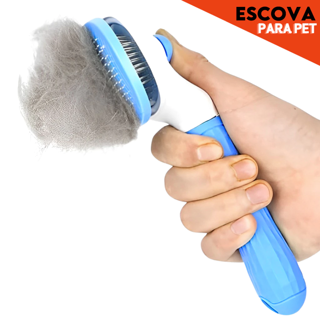 Escova Removedora Rasqueadeira Tira Pelos Mortos - Pet, Animais, Gato ,cachorro(cópia) — 1