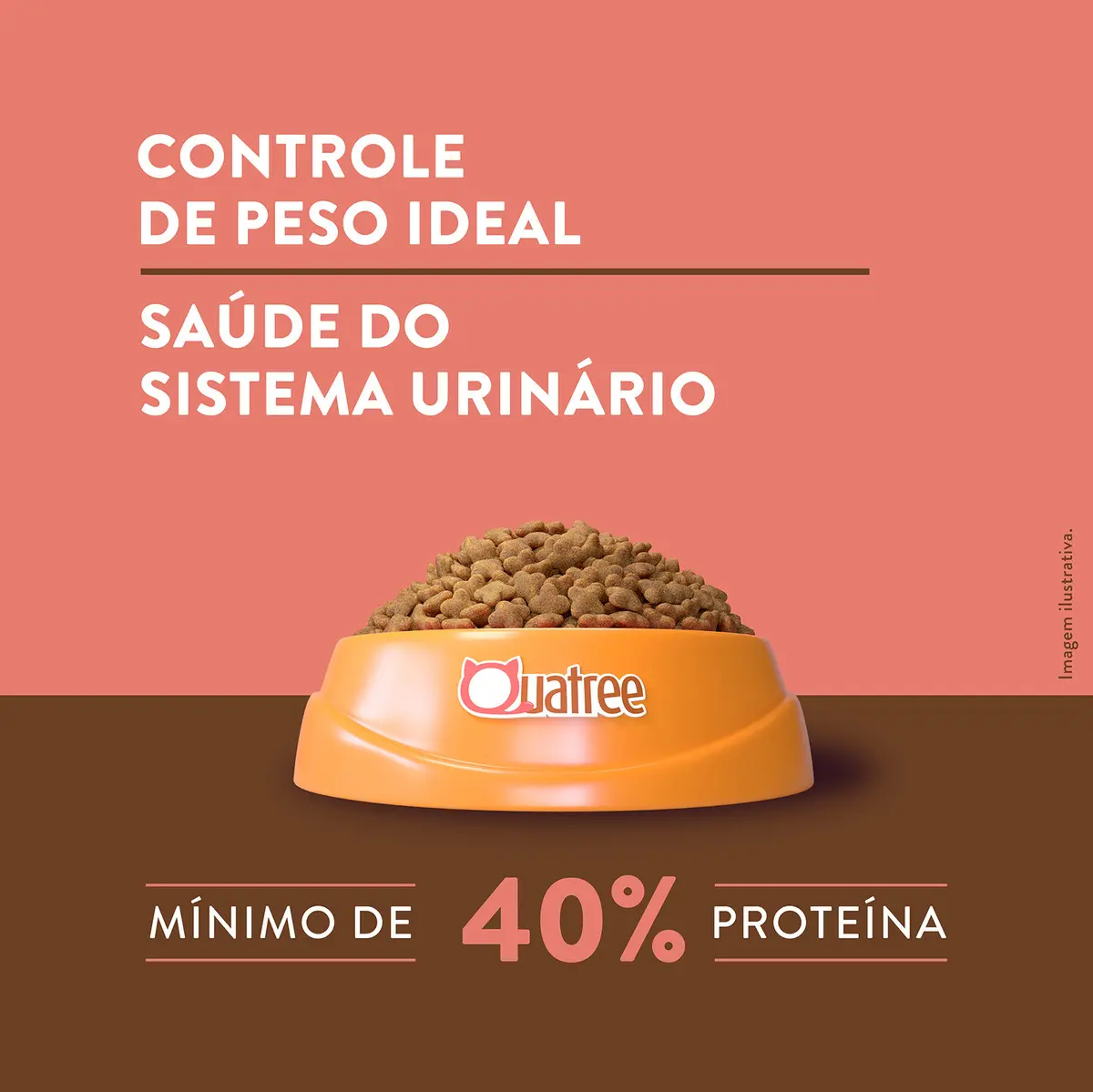 Ração Quatree Supreme Gatos Adultos Castrados Salmão e Batata Doce Super Premium (cópia) — 3