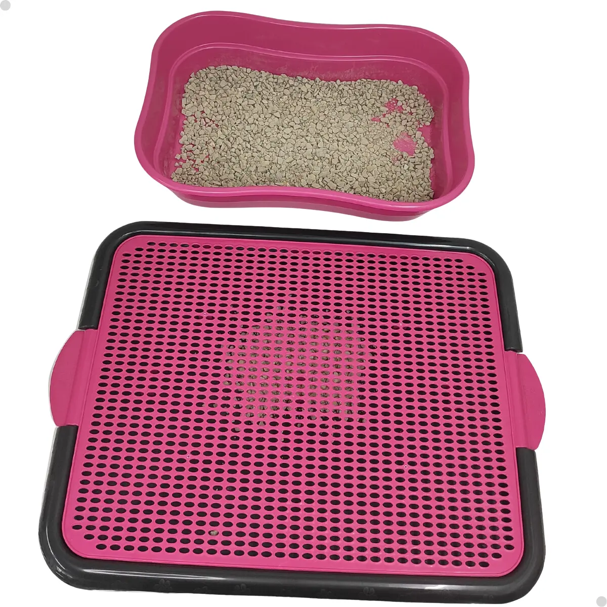 Bandeja Coletora De Areia Para Gato Tapete Coletor Gato 55cm — 4